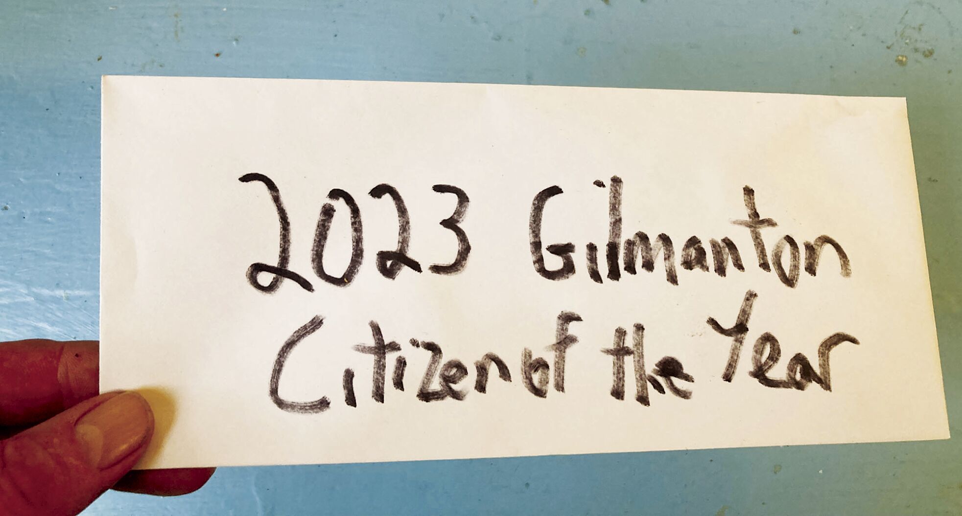 Up the Creek: Citizen of the year